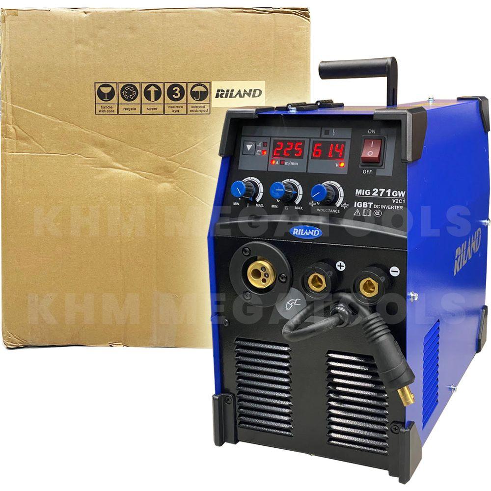 Riland MIG 271 DC Inverter Welding Machine (MIG-ARC) | Riland by KHM Megatools Corp. Riland MIG 271 DC Inverter Welding Machine (MIG-ARC) | Riland by KHM Megatools Corp.